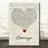 Kamal Khan Heeriye Script Heart Song Lyric Quote Music Print