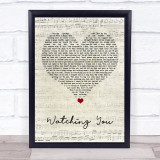 Rodney Atkins Watching You Script Heart Song Lyric Quote Music Print