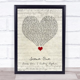 Sleeping With Sirens Scene One James Dean & Audrey Hepburn Script Heart Song Lyric Quote Music Print