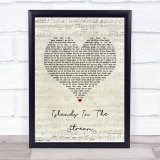 Kenny Rogers Islands In The Stream Script Heart Song Lyric Quote Print