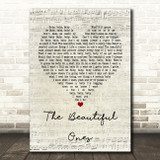 Prince And The Revolution The Beautiful Ones Script Heart Quote Song Lyric Print
