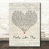 Maisie Peters Feels Like This Script Heart Song Lyric Print
