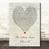 Nahko And Medicine For The People The Wolves Have Returned Script Heart Lyric Print