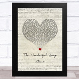Dr. Hook & the Medicine Show The Wonderful Soup Stone Script Heart Song Lyric Music Art Print