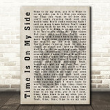 The Rolling Stones Time Is On My Side Shadow Song Lyric Quote Print