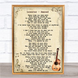 Lonestar Amazed Song Lyric Vintage Quote Print