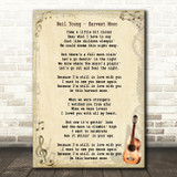 Neil Young Harvest Moon Song Lyric Vintage Quote Print