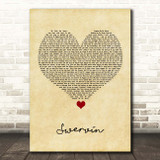 A Boogie Wit Da Hoodie Swervin Vintage Heart Song Lyric Print