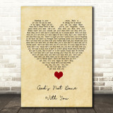 Tauren Wells God's Not Done With You Vintage Heart Song Lyric Quote Music Print