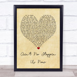 McFadden And Whitehead Ain't No Stoppin Us Now Vintage Heart Song Lyric Print