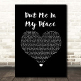 Muscadine Bloodline Put Me In My Place Black Heart Song Lyric Print