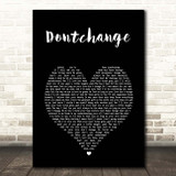 Musiq Soulchild Dontchange Black Heart Song Lyric Print