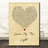 Mumford & Sons Lover Of The Light Vintage Heart Song Lyric Print