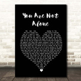 Patty Griffin You Are Not Alone Black Heart Song Lyric Print
