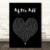 Peter Cetera After All Black Heart Song Lyric Print