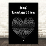 Robbie Williams Soul Transmission Black Heart Song Lyric Print