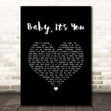 Sammy Hagar Baby, It's You Black Heart Song Lyric Print