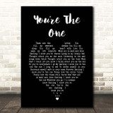 Shane McGowan Youre The One Black Heart Song Lyric Print