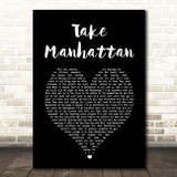 Soul Asylum Take Manhattan Black Heart Song Lyric Print