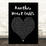 The All-American Rejects Another Heart Calls Black Heart Song Lyric Print