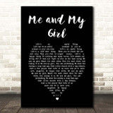 Bill Snibson and Sally Smith Me and My Girl Black Heart Song Lyric Print