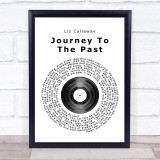 Liz Callaway Journey To The Past Vinyl Record Song Lyric Quote Print