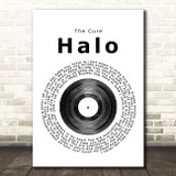 The Cure Halo Vinyl Record Song Lyric Quote Print
