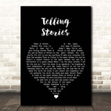 Tracy Chapman Telling Stories Black Heart Song Lyric Print