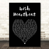 Van Morrison Irish Heartbeat Black Heart Song Lyric Print