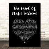 Buck Fizz The Land Of Make Believe Black Heart Song Lyric Print