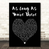 Charice As Long As You're There Black Heart Song Lyric Print