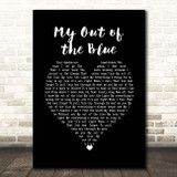 Charles Esten My Out of the Blue Black Heart Song Lyric Print