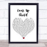 Lauren Daigle Look Up Child White Heart Song Lyric Print