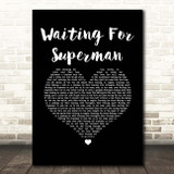 Daughtry Waiting For Superman Black Heart Song Print