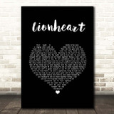 Demi Lovato Lionheart Black Heart Song Lyric Print