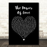 Frankie Goes To Hollywood The Power Of Love Black Heart Song Lyric Quote Print  - SLPTBKH2121