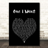 Flatland Calvalry One I Want Black Heart Song Lyric Print