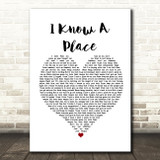 MUNA I Know A Place Heart Song Lyric Quote Print