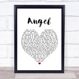 Sarah McLachlan Angel Heart Song Lyric Quote Print