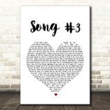 Stone Sour Song 3 Heart Song Lyric Quote Print