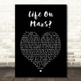 Harry Styles Fine Line Black Heart Song Lyric Print