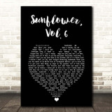 Harry Styles Sunflower, Vol. 6 Black Heart Song Lyric Print