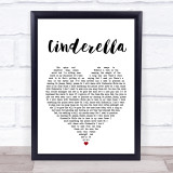 Steven Curtis Chapman Cinderella White Heart Song Lyric Quote Print