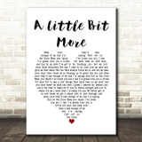 Dr Hook A Little Bit More Heart Song Lyric Quote Print