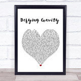 Idina Menzel Defying Gravity Heart Song Lyric Quote Print