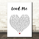 Kip Moore Lead Me Heart Song Lyric Quote Print