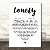 Stryper Lonely Heart Song Lyric Quote Print