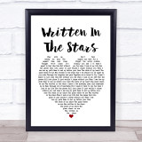 Westlife Written In The Stars Heart Song Lyric Quote Print