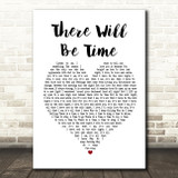 Mumford & Sons and Baaba Maal There Will Be Time White Heart Song Lyric Print