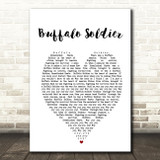 Buffalo Soldier Bob Marley Heart Quote Song Lyric Print
